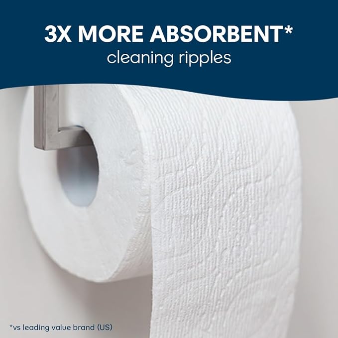 Cottonelle Ultra Comfort Soft Toilet Paper, 4 Mega Rolls = 16 Regular Rolls