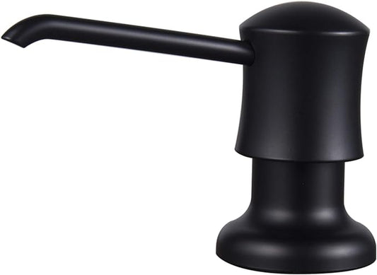 Ultimate Unicorn Soap Dispenser (Matte Black) for Kitchen Sink, with Liquid Hand & Dish Bottle.