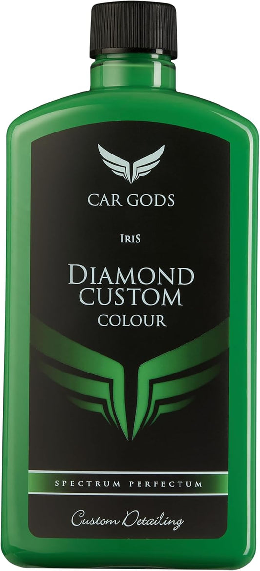 Car Gods Iris Custom Color Light Green 3-in-1 Polish Wax Color Restorer & Scratch Remover, 16 Colors Available, 17 Fl Oz