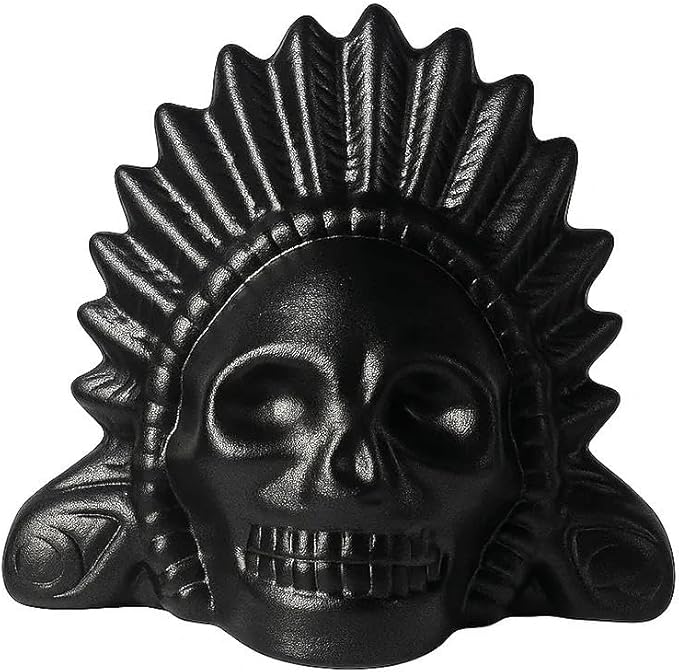 Aztec Death Whistle "EL HEFE" – Terracotta Clay – Loudest 125dB Scream Whistle – Realistic Human Screaming Sound – Authentic Handcrafted Tribal Design – Horror Sound Maker for Pranks & Halloween