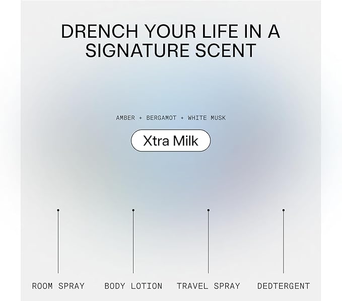 DedCool Liquid Laundry Dedtergent | Xtra Milk | Luxurious Fragrance Detergent | Removes Stains | Infused with Natural Essential Oils | Non-Toxic | 60 Washes | 32 fl oz