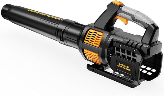 Cordless Leaf Blower Compatible with Dewalt 20V Max Battery 400CFM Electric Leaf Blower Cordless, Variable Speed, Turbo Mode, Battery Powered Leaf Blowers for Lawn Care, Yard(Tool Only)
