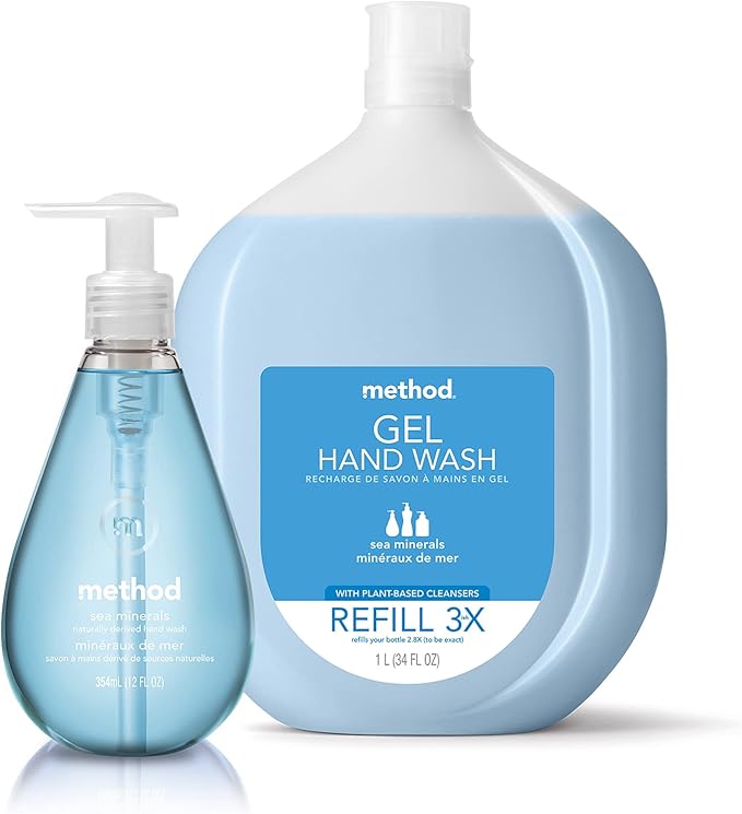 Method Gel Hand Wash, French Lavender, 12 Fl Oz (Pack of 1)