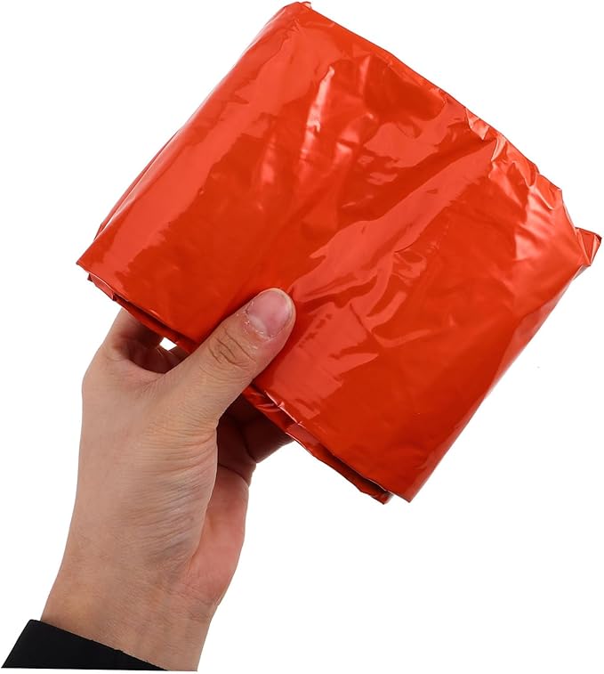 Happyyami 3 Set Thermal Emergency Portable Bivy Sack Blanket for Camping Hiking Survival Outdoor Use Rainproof Lightweight Multipurpose Gear
