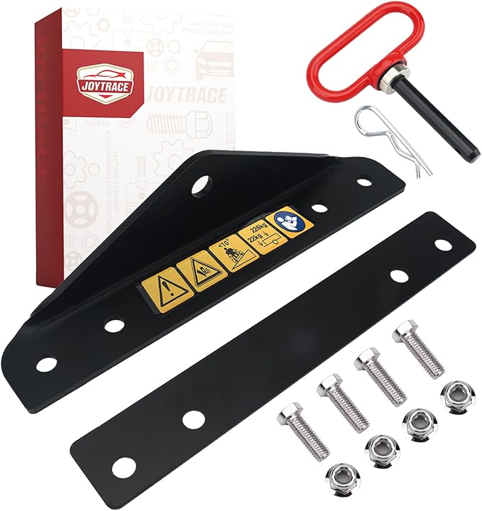 79108500 Heavy Duty Trailer Hitch Kit with Magnetic Hitch Pins & R-Clip - 500lbs Capacity Powder Coated Steel Compatible with Gravely ZT HD/Pro-Turn Z/ZX & Ariens Zenith Zero Turn Mowers