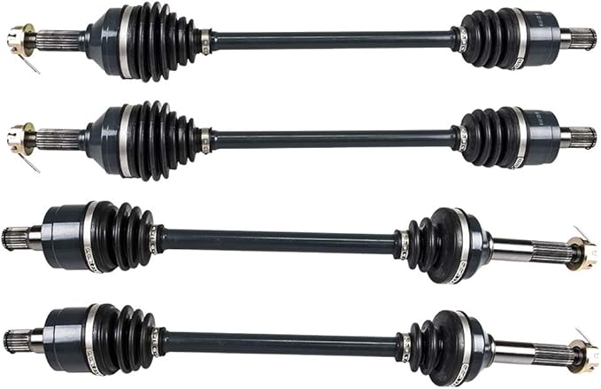 NICHE High Strength Front and Rear Left Right Drive Shaft Axle Kit Rebuild Kit for 2012-2013 Kawasaki Teryx 750