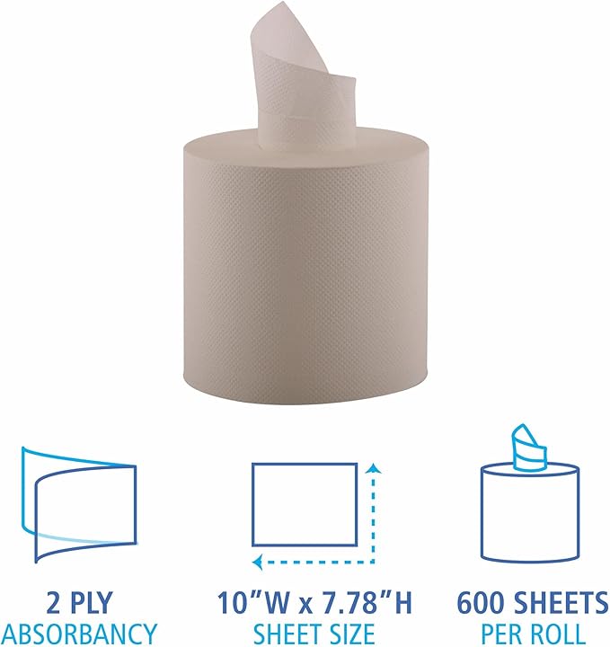 Boardwalk Paper Towel Perforated Center Pull Roll 1 Case(s), 1 Towels/Case