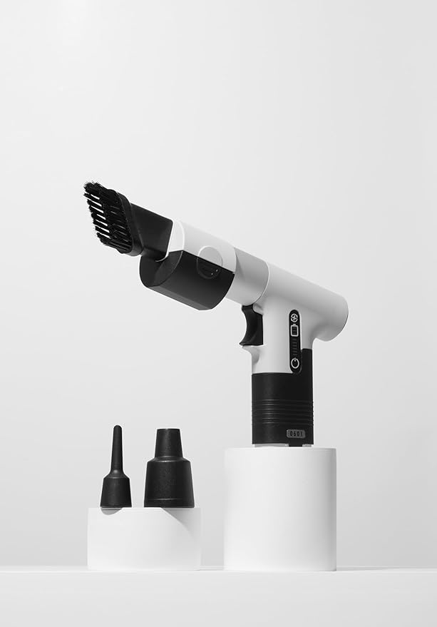 130,000RPM Cordless Air Duster & Mini Vacuum Cleaner – Rechargeable 100W Handheld Blower for Keyboard, Car, Electronics, PC, Home, Office – Eco-Friendly Alternative to Canned Air