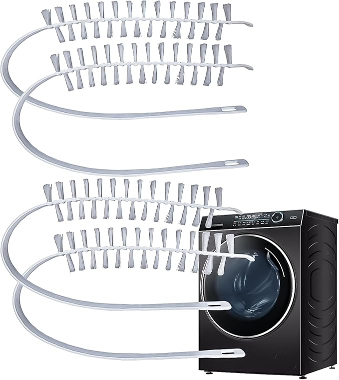 4Pcs Washing Machine Cleaning Brush, Washing Machine Brush Washing Machine Cleaner Front Load Washer Cleaner Brush Load Washer Cleaner Drum Washing Machine Cleaning Tools