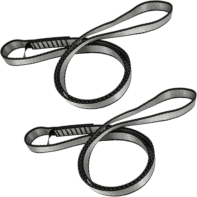 FOSER 18mm Nylon Climbing Sling Runner, 23KN Nylon Rope,Apply to Rock Climbing, Mountaineering, Hiking, Downhill, Emergency Equipment, etc