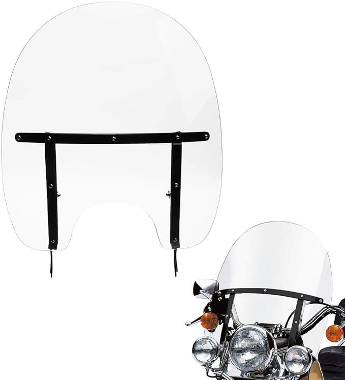 TCMT Detachable Windscreen Windshield Black Mounting Bracket Fit For Harley Softail Slim Deluxe Fat Boy Heritage Softail Classic FLS FLSS FLST FLSTC FLSTF FLSTFB FLSTFBS 2000-2017