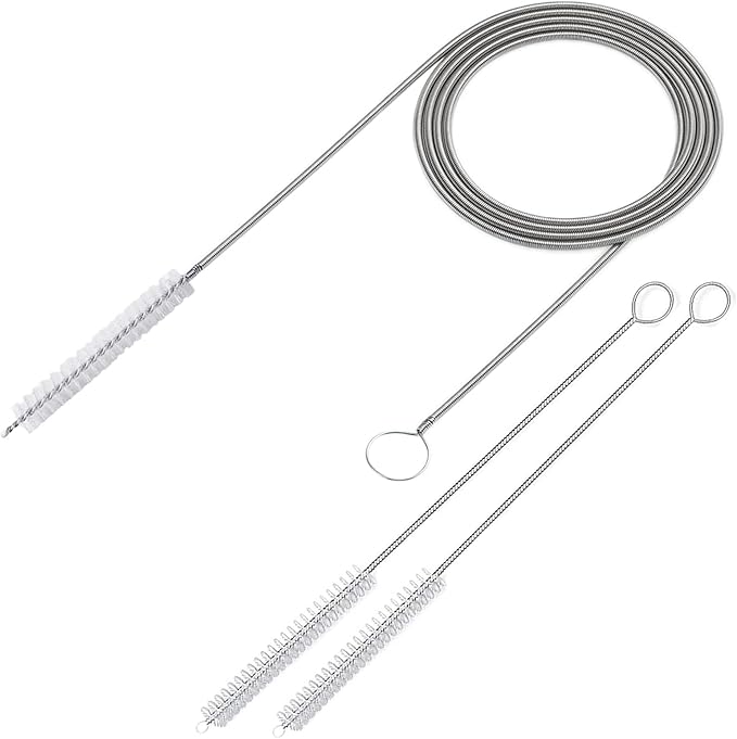 Long Wire Brush sunroof Drain Cleaning Tool for car and Fridge 60-inch X 2/5 inch