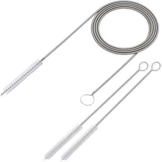 Long Wire Brush sunroof Drain Cleaning Tool for car and Fridge 60-inch X 2/5 inch