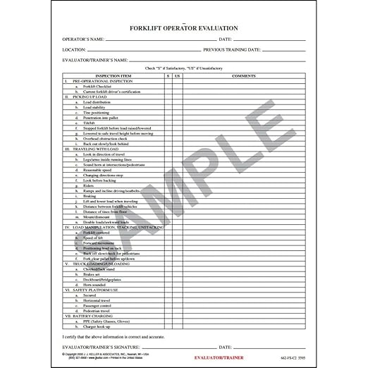 Forklift Training Kit in English & Spanish, OSHA Compliant, Includes Employee Handbook, Trainer Guide, Posters, Forms, Certificate & More, J. J. Keller & Associates, Inc.