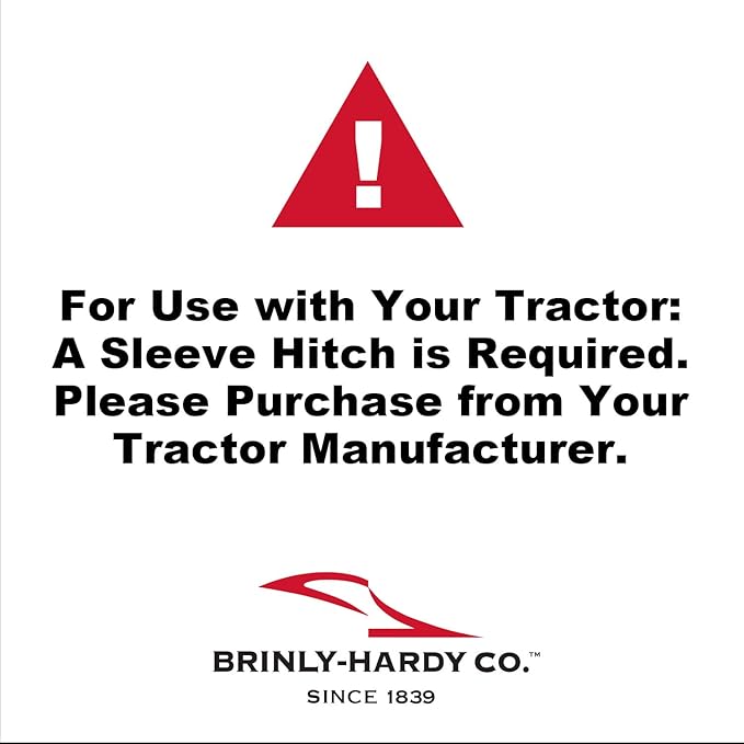 Brinly BS-42BH-A 42" Sleeve Hitch Tow Behind Box Scraper