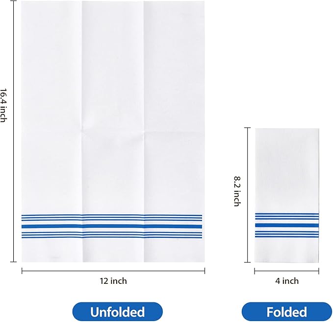 Vplus 150 PACK Guest Towels Disposable Bathroom, Decorative Bathroom Napkins, Soft, and Absorbent Disposable Paper Hand Towel for Dinners, Kitchen, Parties, Weddings, Christmas Party