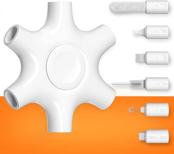 for iPhone Cleaning Kit Port Cleaner, Repair and Restore Tool for iPad Pro Watch Cell Phone Charging Port, Lightning Charger Cables Speaker Airpod Cleaning Putty Dust for All Devices
