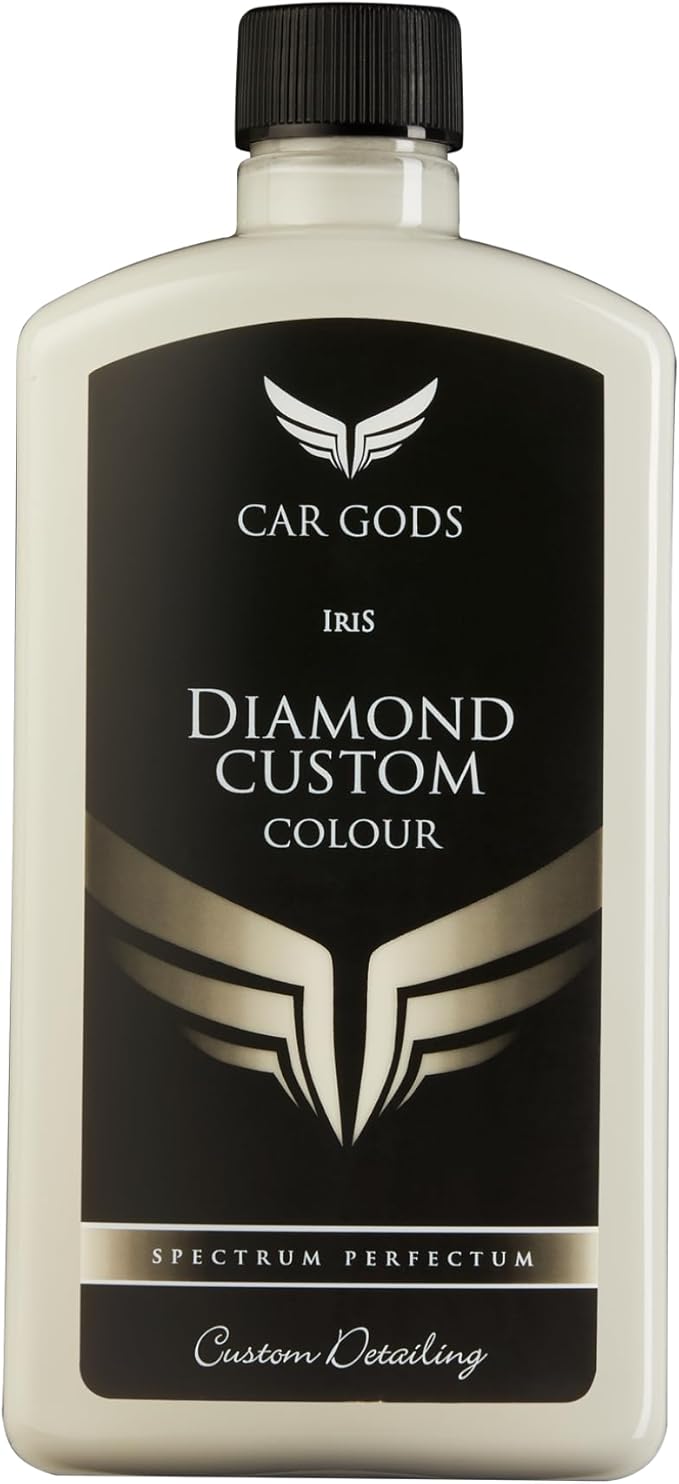 Car Gods Iris Custom Color Pearl 3-in-1 Polish Wax Color Restorer & Scratch Remover, 16 Colors Available, 17 Fl Oz