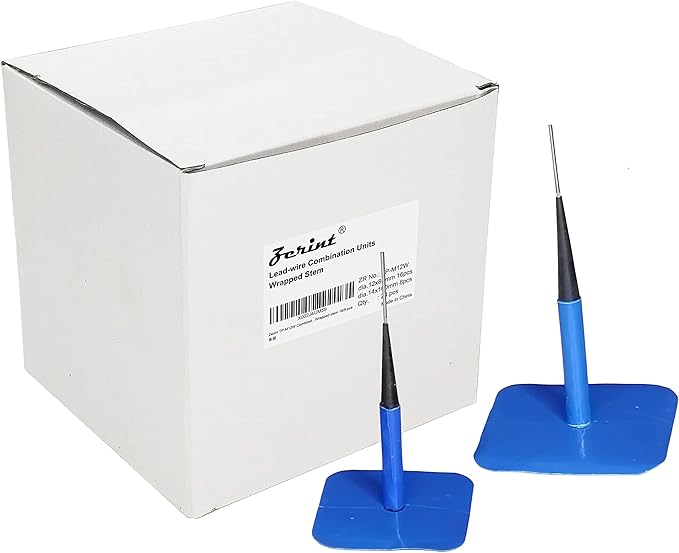 TP-M12W Combination Repair Unit Kit, Tire Repair Patch Plug Kit Wrapped stem 1/2" x 3 1/8" 16pcs and 9/16" x 4" 8 pcs