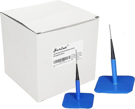TP-M12W Combination Repair Unit Kit, Tire Repair Patch Plug Kit Wrapped stem 1/2" x 3 1/8" 16pcs and 9/16" x 4" 8 pcs