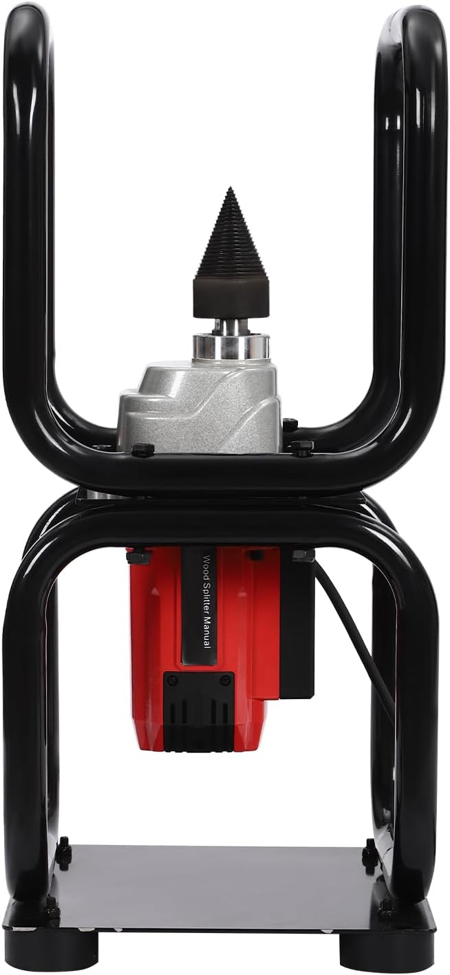 3.3KW Electric Firewood Splitter, 110V 450RPM Log Splitter Tool Freestanding Wood Splitter Machine for Home & Outdoor