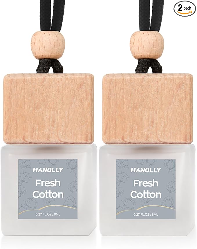 Car Air Freshener Hanging 2 Pack – Cotton Candy Air freshener for Car, Fall Car Air Freshener for Women and Men, Lasting up to 45 Days.0.27 FL OZ/8ML