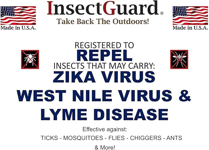 $averPak Pets - InsectGuard Permethrin Treated Mosquitoes, Flies, Ticks & More Insect Repellent Dog Bandanna Paisley (Burgundy)