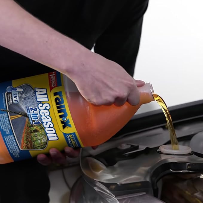 Rain-X All Season 2-In-1 Windshield Washer -25°F - 1 Gallon (Pack of 6)