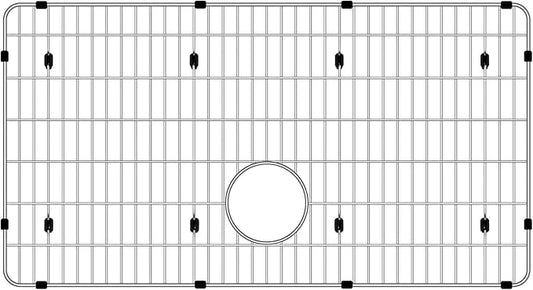 CTXBG2614 Sink Protectors 26-3/8" x 14-3/8" x 1-1/4"for Bottom of Kitchen Sink ，Stainless Steel Bottom Grid Sink Racks for sink bowls EFRU281610T, EFRU2816T, EFU281610T