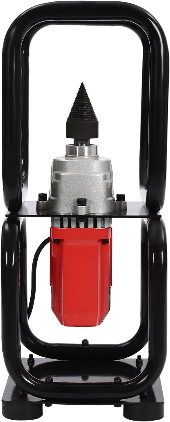 3.3KW Electric Firewood Splitter, 110V 450RPM Log Splitter Tool Freestanding Wood Splitter Machine for Home & Outdoor