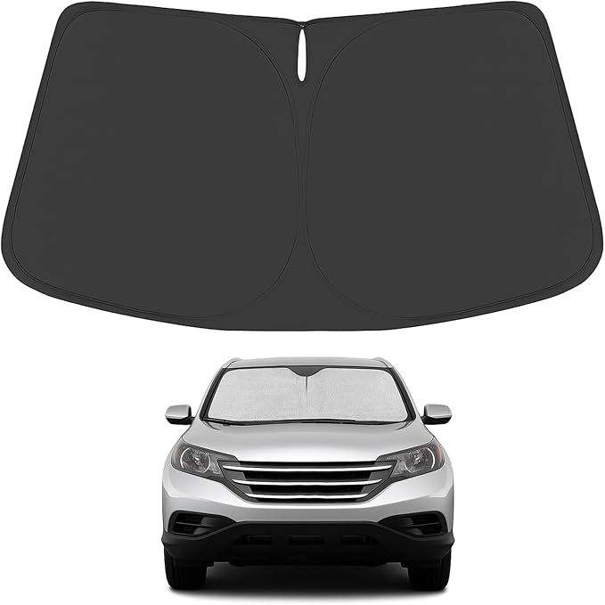 Proadsy for Honda CRV 2012-2016 Windshield Sun Shade 4-Layer Foldable Front Sunshade Protector Sun Visor Blocks UV Rays Keep Car Cooler