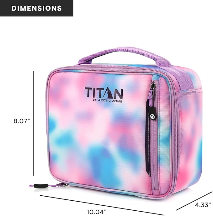 Titan Fridge Cold Lunch Box With 2 350g Ice Walls®, Cotton Candy