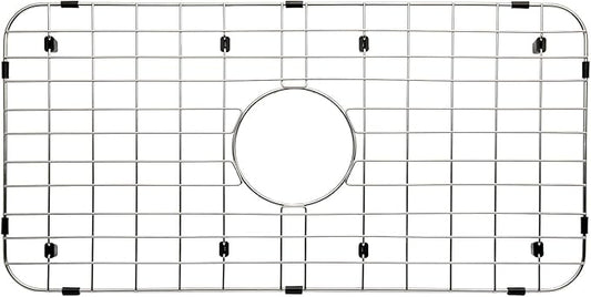 Serene Valley 25-1/8" x 12-7/8" Sink Grid, Centered Drain with Corner Radius 1-1/2", NLW2513C