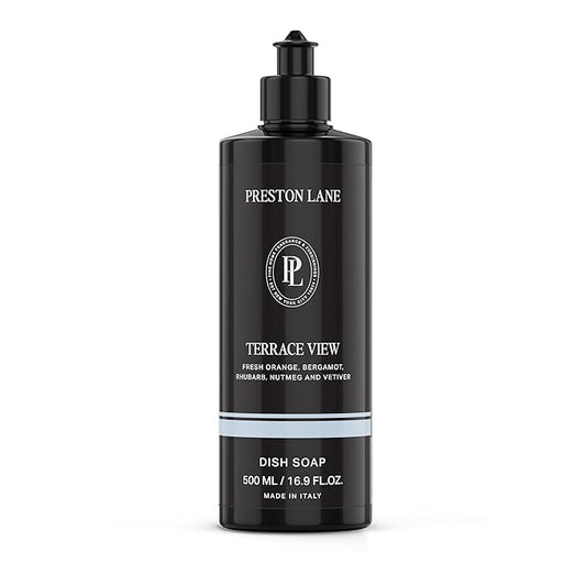 Preston Lane Dish Soap, Clean Ingredients, Tough on Grease & Residue, Safe for People & Pets