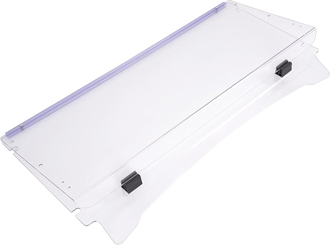 ECOTRIC Flip Folding Windshield Compatible with ICON I20 I40 I60 I20L I40L I60L Flip Golf Cart Windscreen Clear