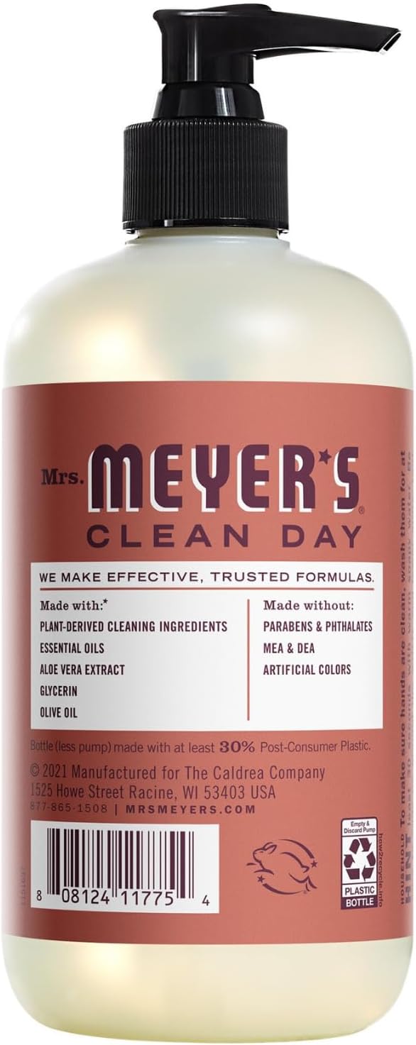 Mrs. MEYER'S Fall Leaves Kitchen Set Variation, Includes Dish Soap, Hand Soap and Multi-Surface Cleaner, 3 ct.