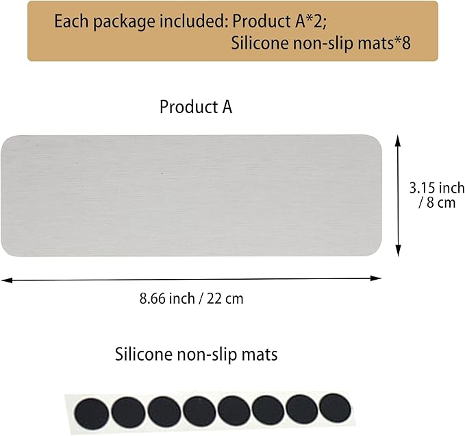 Set of 2 Water Absorbent Stone Trays, Kitchen/Bathroom Soap Dish, Instant Dry Sink Organizers Used for Hand Soap & Plants & Toiletries in The Modern Home