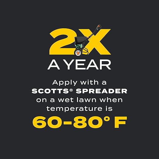 Scotts Turf Builder Triple Action1 - Weed Killer, Crabgrass Preventer, Lawn Fertilizer, 4,000 sq. ft. (2-Pack)