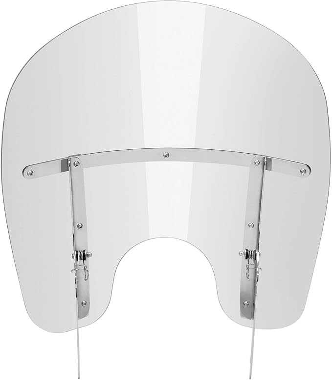 TCMT Clear Windscreen Windshield Fit For Harley Softail Slim Deluxe Fat Boy Heritage Softail Classic FLS FLSS FLST FLSTC FLSTF FLSTFB FLSTFBS 2000-2017