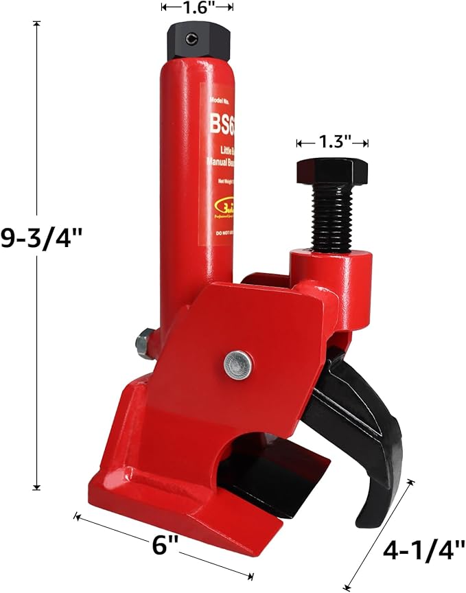 BESTOOL Manual Tire Bead Breaker Tool Adjustable Hammer Tires Changer for ATV Tire Operation, Include tire Rim clamp