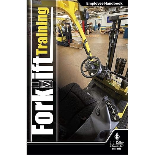 Forklift Training Training Kit in English & Spanish, OSHA Compliant, Includes Program, Employee Handbooks, Training Log, Earbuds & AC Adapter, J. J. Keller & Associates, Inc.