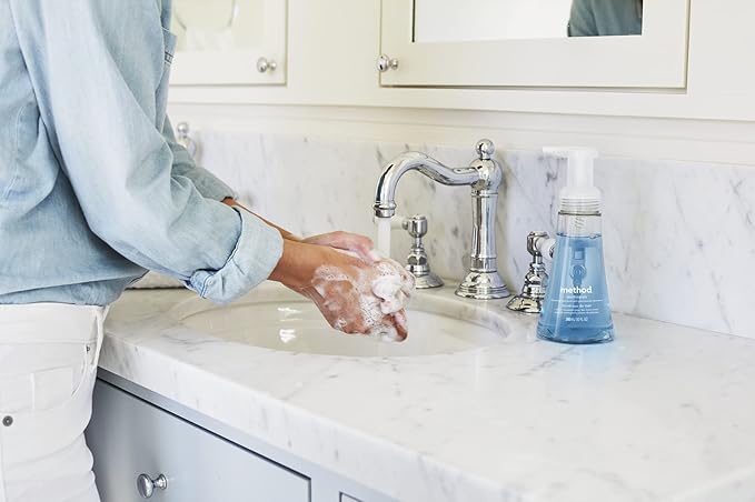 Method Foaming Hand Soap, Sweet Water, 10 oz, (Pack of 1)