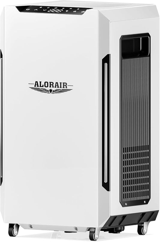 ALORAIR 120 Pints Commercial Grade Dehumidifier with Pump & Drain Hose SLGR Tech High Efficient Industrial Dehu for Bedroom, Basement, Bathroom, Home Use, Garage, Warehouse, 5 Years Limited Warranty