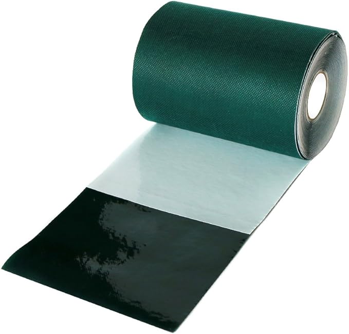 SunVilla Artificial Grass Green Joining Fixing Turf Tape Self Adhesive Lawn Carpet Seaming Tape -6 in x 33 FT (15 cm X 10 m)