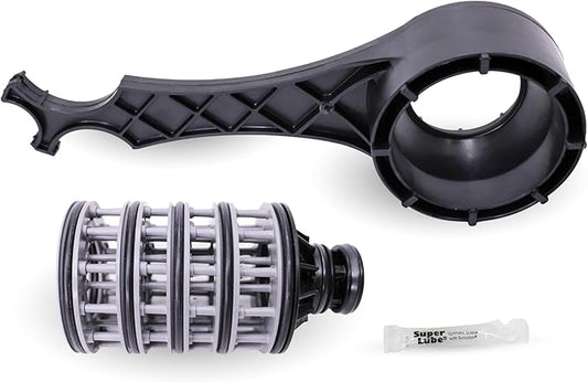 Clack WS1 Water Softener Maintenance and repair Kit - Genuine OEM V3193 Service Wrench & V3005-02 Seal Stack Spacer Assembly Bundle