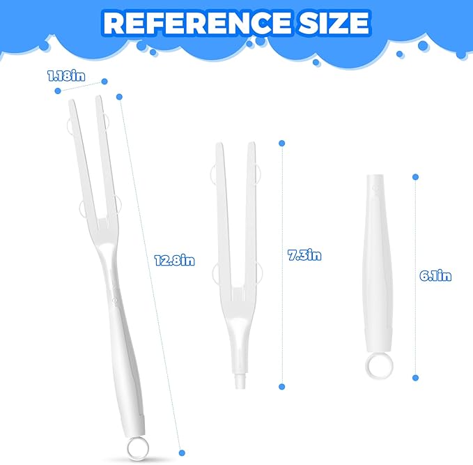 10PCS Duster Refills Folding Handles Set Compatible with Swiffer Dusters,Disposable Static Dust Removal Brush Handle for Dusting Electronics,Furniture,Blinds,Ceiling Fans (10, White)