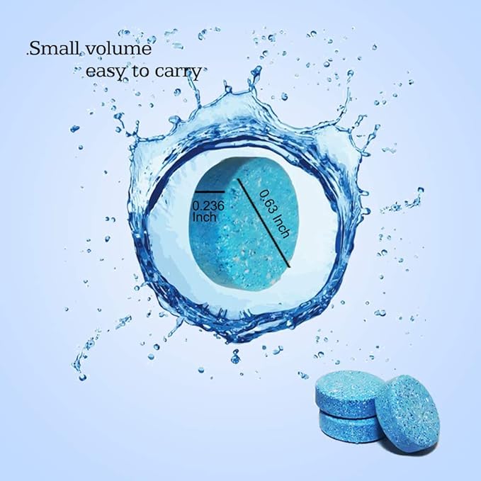 200 Pcs Car windshield washer fluid Tablets,1 Pack Makes 210 Gallons