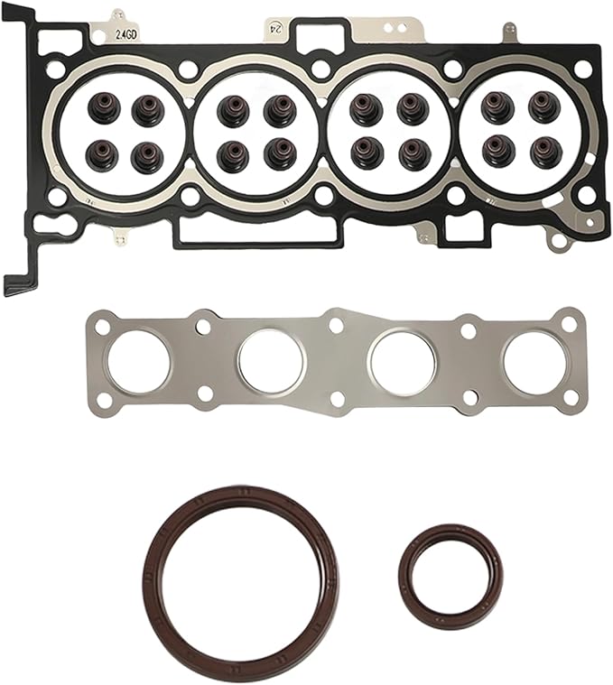 G4KJ 2.4 Engine Rebuild Overhaul Kit w/Crankshaft Connecting Rods Piston Ring Kit Main & Rod Bearings Fit For Hyundai Tucson Sonata Kia Sorento Optima 2.4L 2011-2020 23040-2G500 23111-2G200