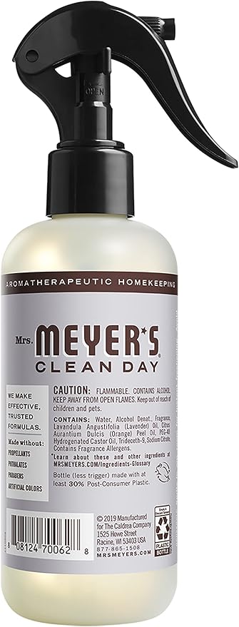 MRS. MEYER'S CLEAN DAY Room Freshener Variation Includes 1 Lemon Verbena, 1 Geranium, and 1 Lavender 3 ct.