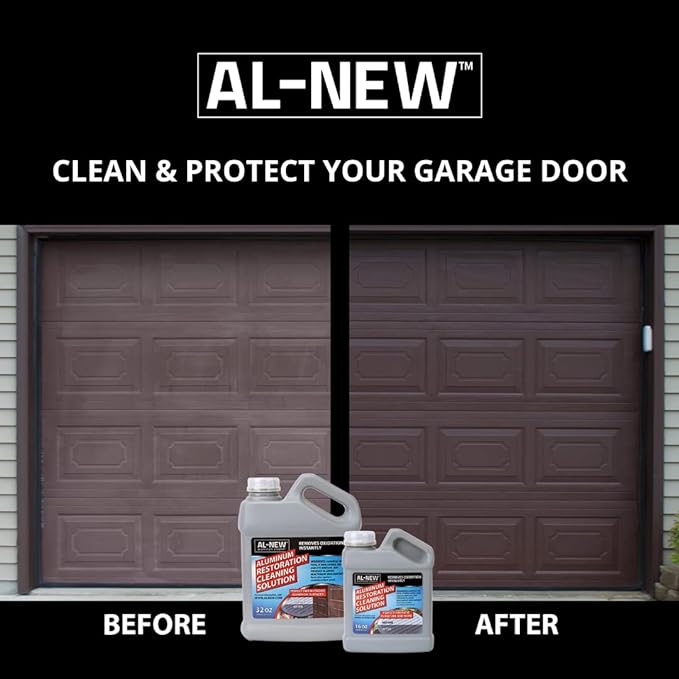 AL-NEW Aluminum Restoration Cleaning Solution Kit | Clean & Restore Patio Furniture, Stainless Steel, & Other Household Metal Surfaces (16 oz. Kit)